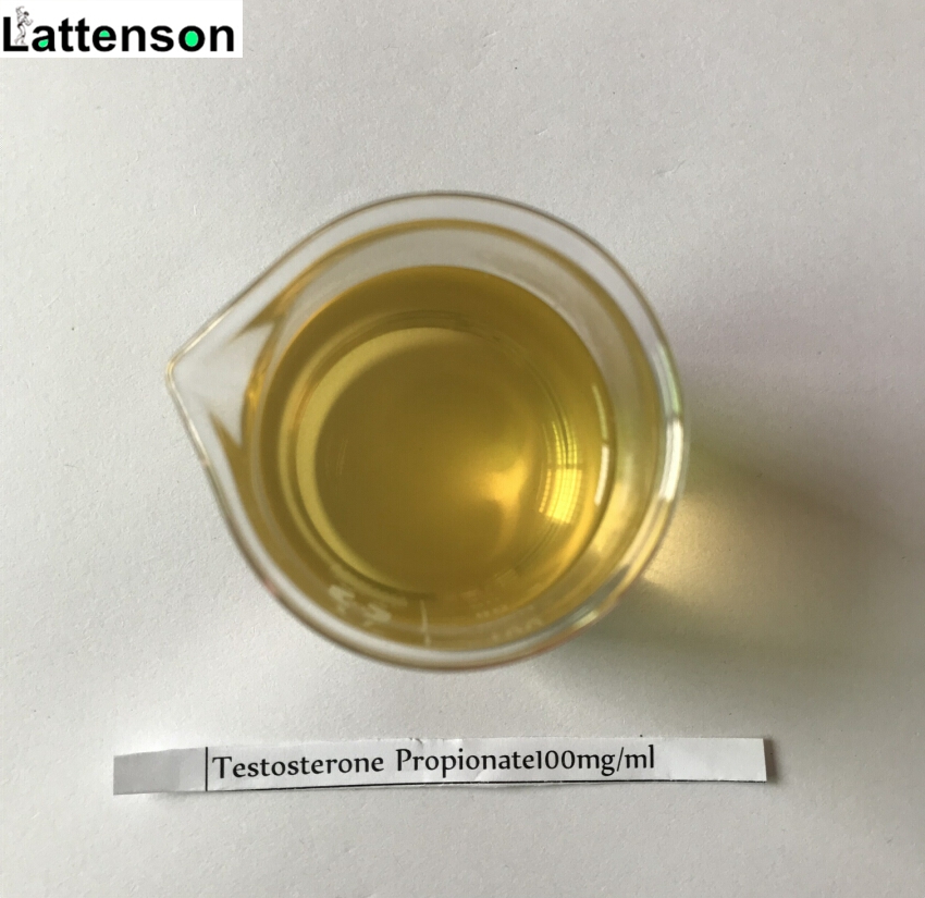 Injectable Anabolic Steroids Testosterone Propionate 100mg/ml Yellow Liquid For Muscle Strength