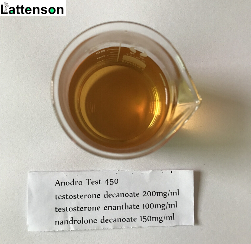 Prueba de Anodro de inyecciones de mezcla fuerte más reciente 450 mg/ml para fuerza muscular