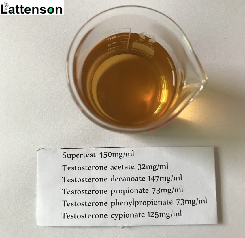 Supertest de aceite hormonal de mezcla de testosterona de alta calidad 450 mg / ml