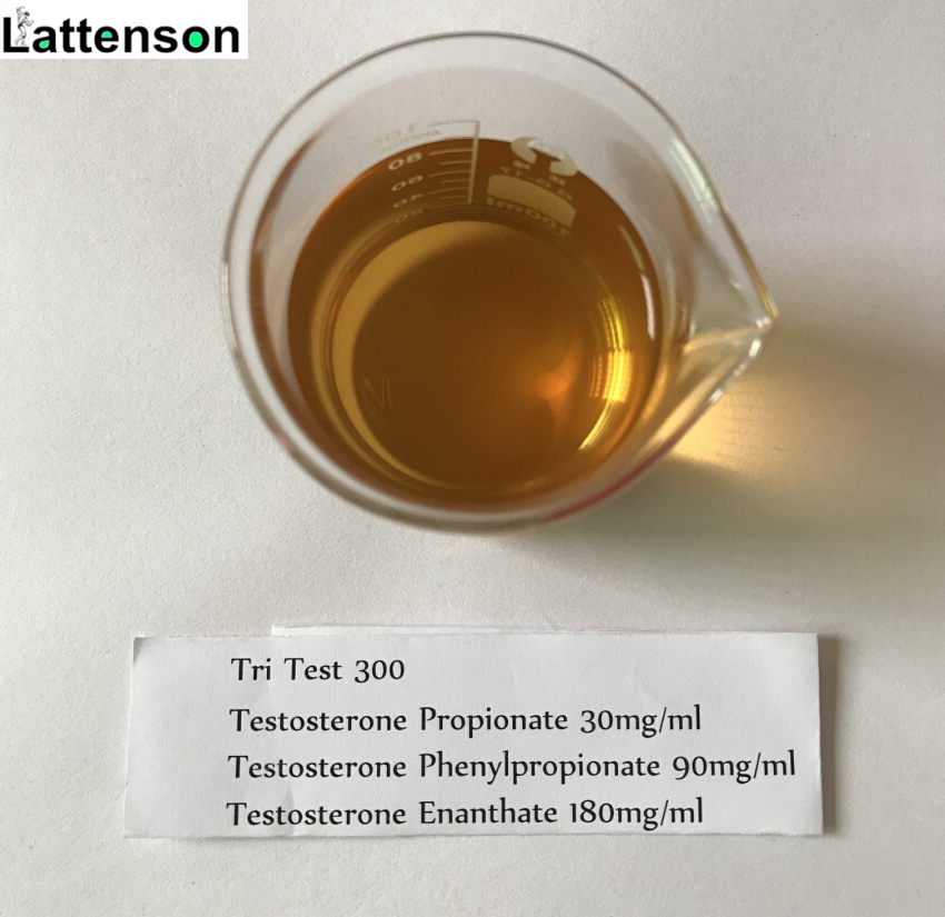 Nueva prueba triple de inyecciones de esteroides mixtos de testosterona 300 mg / ml